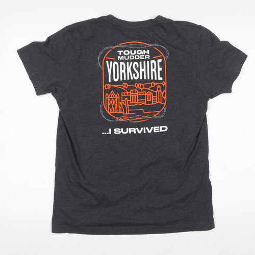 Spartan Women's Grey Tough Mudder T-Shirt Size S Casual Sportswear