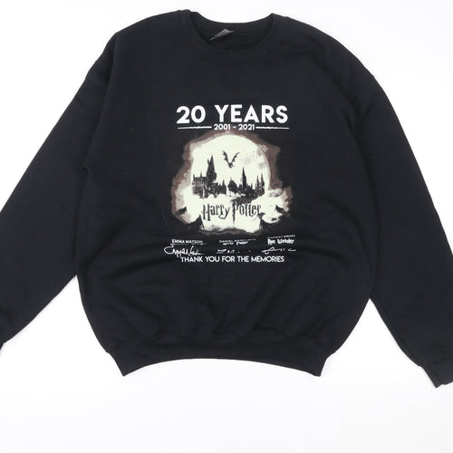 Gildan Women’s Black Medium Harry Potter 20 Years Pullover Sweatshirt