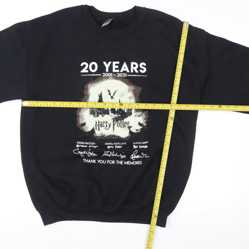 Gildan Women’s Black Medium Harry Potter 20 Years Pullover Sweatshirt