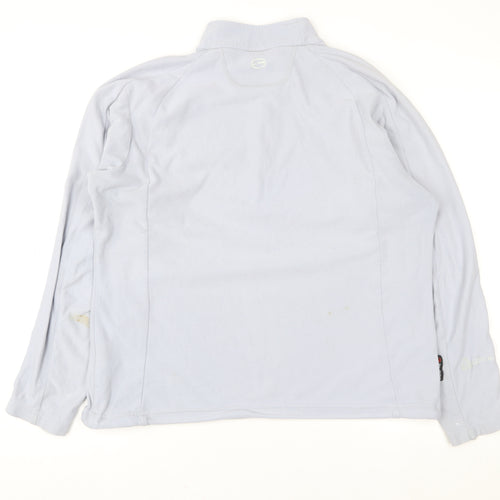 Sprayway Women’s Grey Fleece Half Zip Outdoor Jacket UK 16