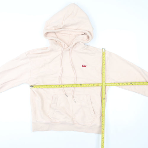 Levi's Women's Beige XS Pullover Hoodie 100% Cotton Casual