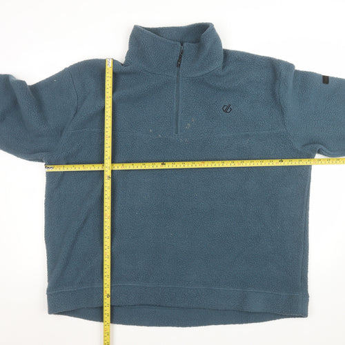 Dare 2B Men's Blue 3XL Fleece 1/4 Zip Pullover Sweatshirt
