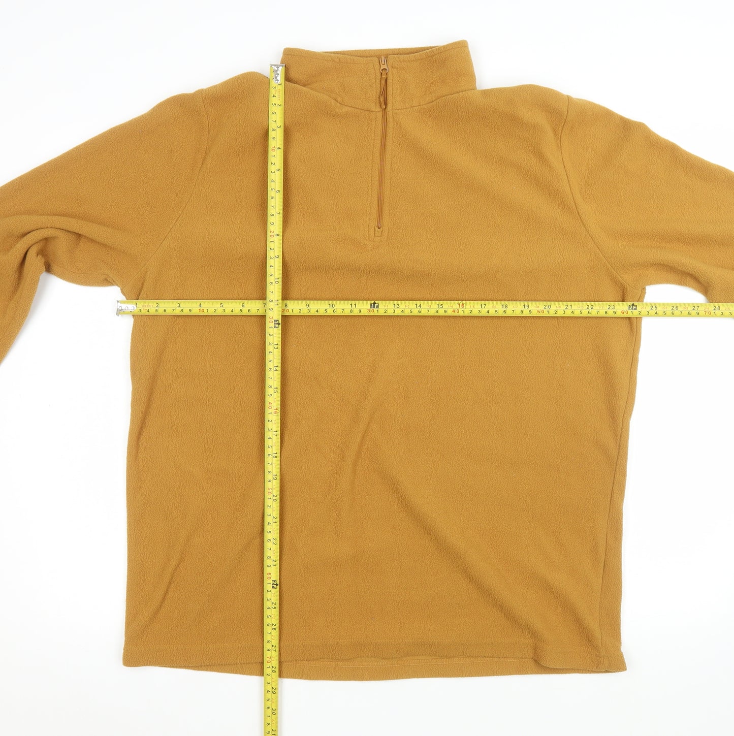 Mountain Warehouse Women's Brown Fleece Pullover 1/2 Zip Sweatshirt XL