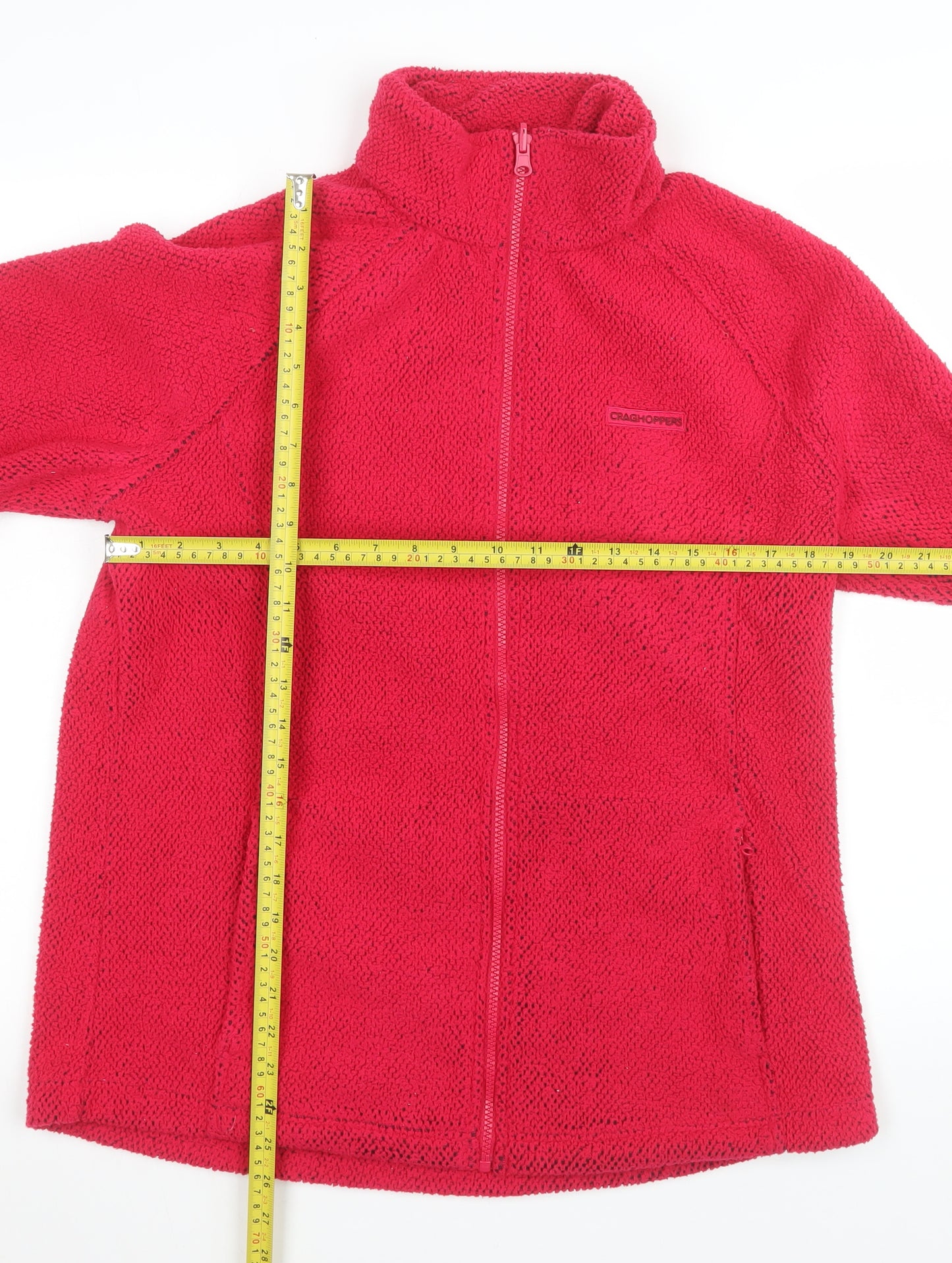 Craghoppers Women’s Pink Fleece Full Zip Jacket UK 14