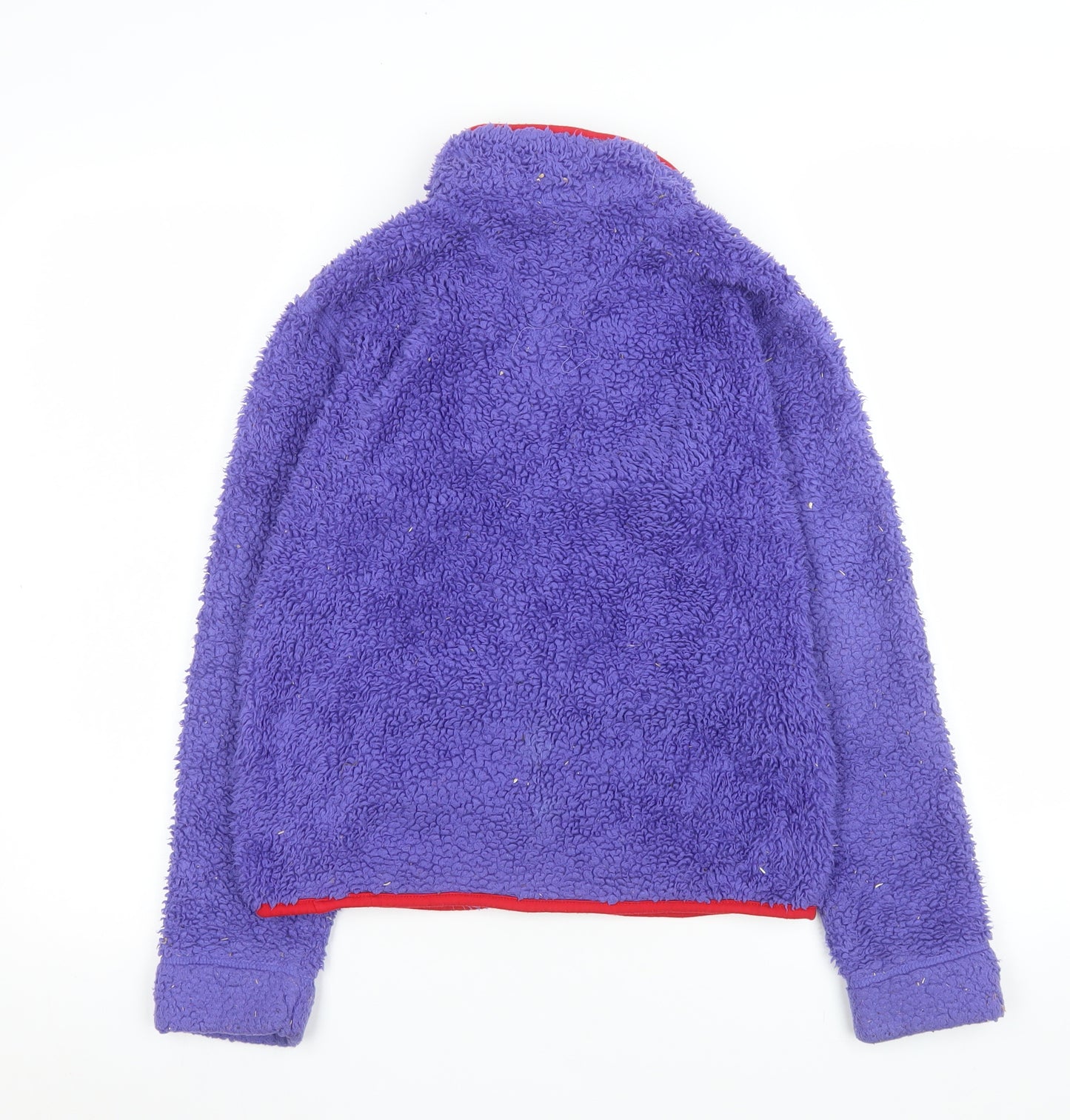 Regatta Girls Purple Fleece Jacket 11-12 Years Full Zip Outdoor Warm Layer