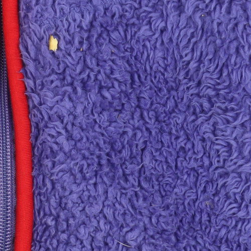 Regatta Girls Purple Fleece Jacket 11-12 Years Full Zip Outdoor Warm Layer