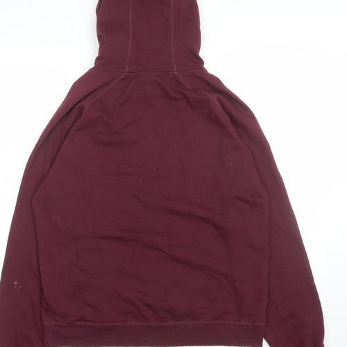 Kathmandu Women’s Burgundy Pullover Hoodie Size L Cotton Blend