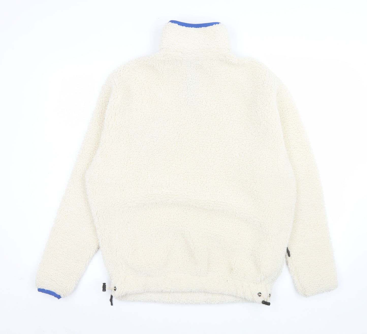 ASOS DESIGN Men's Ivory Fleece Pullover Sweatshirt XS