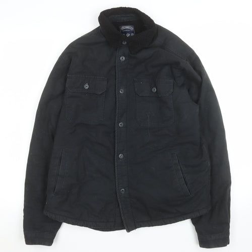 Tokyo Laundry Men's Black Cotton Lined Insulated Jacket Size M