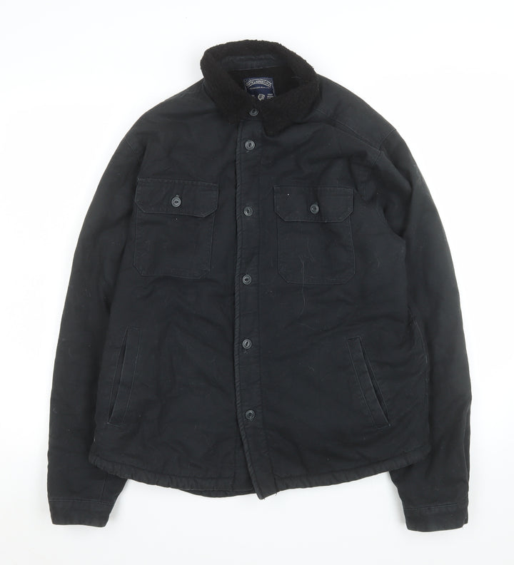 Tokyo Laundry Men's Black Cotton Lined Insulated Jacket Size M