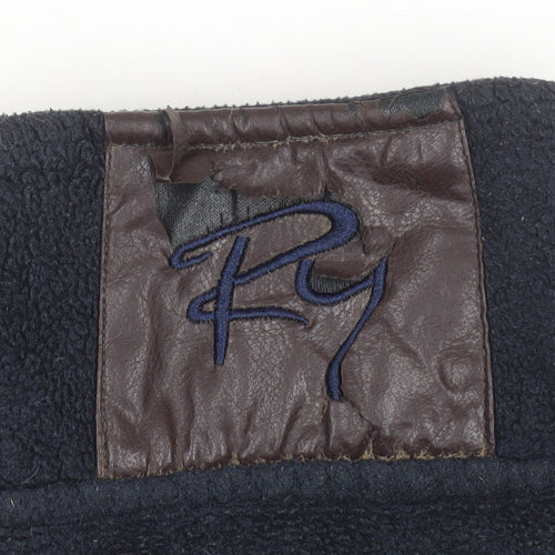 Rydale Men's Blue XS Fleece 1/4 Zip Pullover Sweatshirt