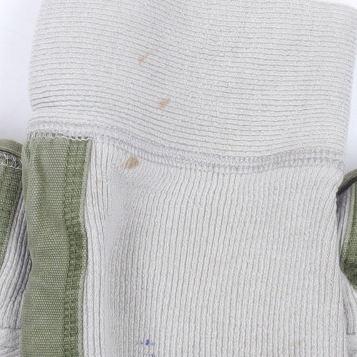 Fat Face Men’s Beige Quarter Zip Pullover Sweatshirt Size S Outdoor Style
