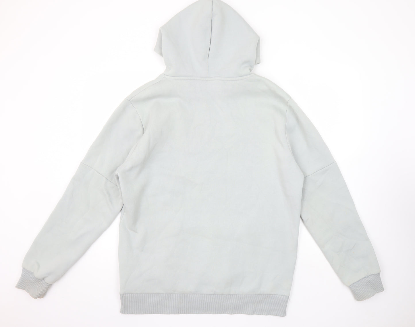 Closure London Men's Grey L Pullover Hoodie with Logo
