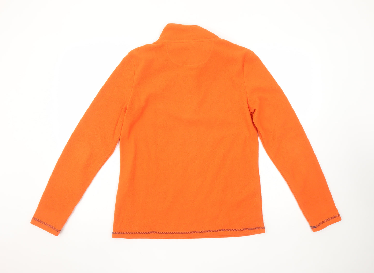Peter Storm Women's Orange 1/2 Zip Fleece Sweatshirt Size 12