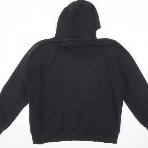 Nike Women's Black Pullover Hoodie Size L Cotton Blend Casual