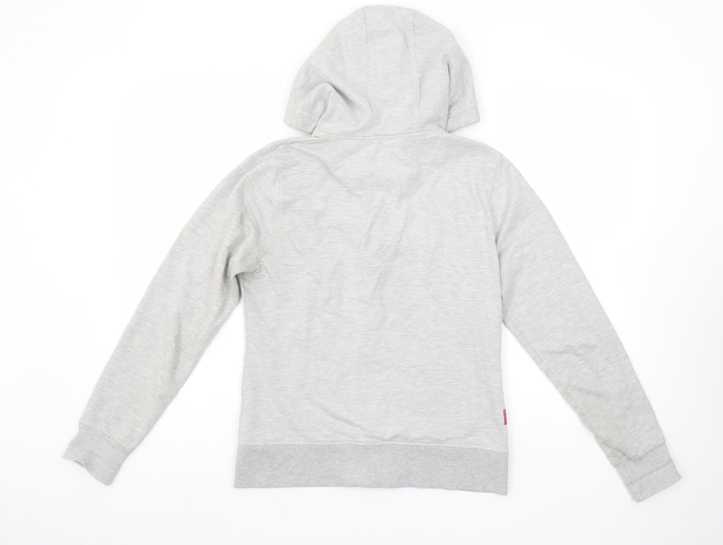 Raging Bull Women's Grey Full Zip Hoodie Size 10 Cotton Blend
