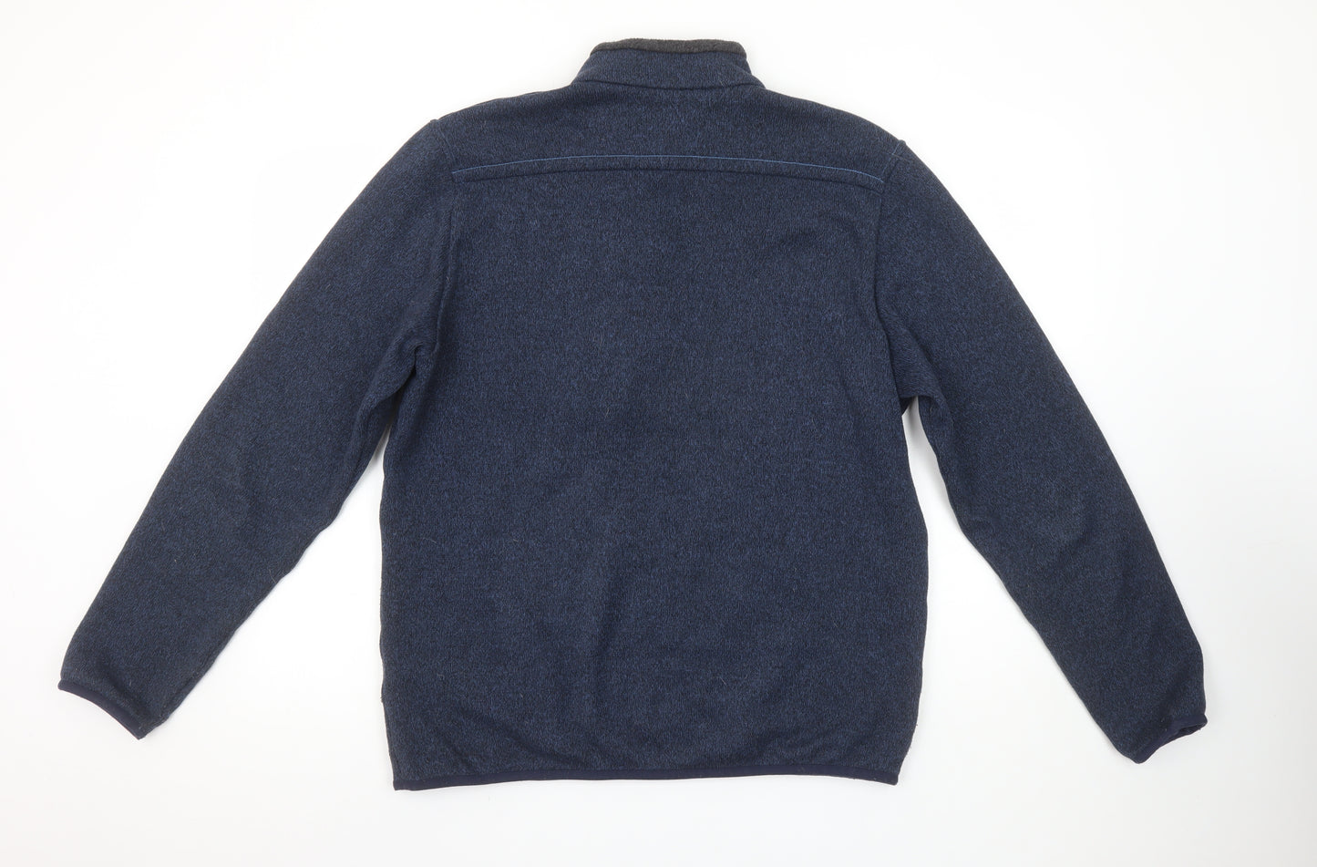 Decathlon Men’s Blue XL Fleece 1/4 Zip Pullover Sweatshirt