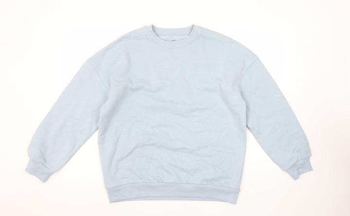 Marks and Spencer Girls Blue Crew Neck Weekend Edition Sweatshirt 13-14 Years