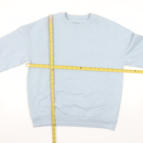 Marks and Spencer Girls Blue Crew Neck Weekend Edition Sweatshirt 13-14 Years