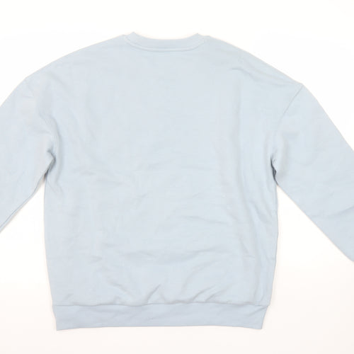 Marks and Spencer Girls Blue Crew Neck Weekend Edition Sweatshirt 13-14 Years