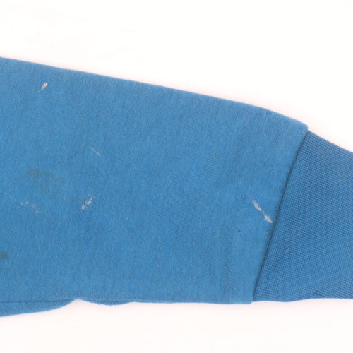 Slazenger Boys Blue Pullover Hoodie 11-12 Years Cotton Blend Casual
