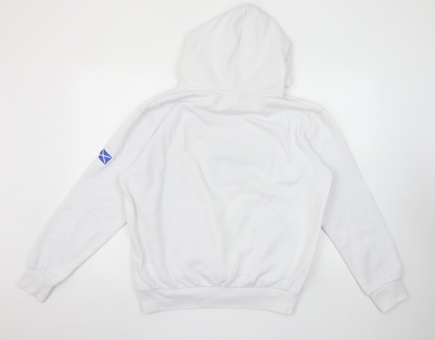Remember Me Women's White Scotland Hoodie Size M