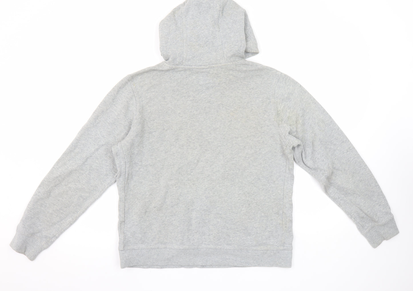 Nike Boys Grey Pullover Hoodie XL 13-15 Years Cotton Blend
