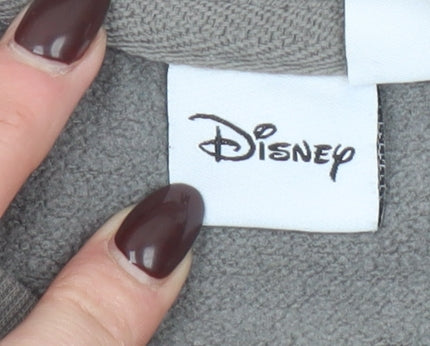 Disney Women's Grey Mickey Mouse Pullover Sweatshirt Size 2XS