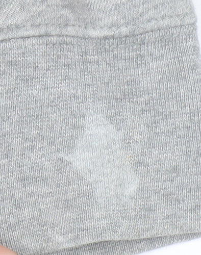 Nike Men's Grey Pullover Sweatshirt L Crew Neck Classic Fit