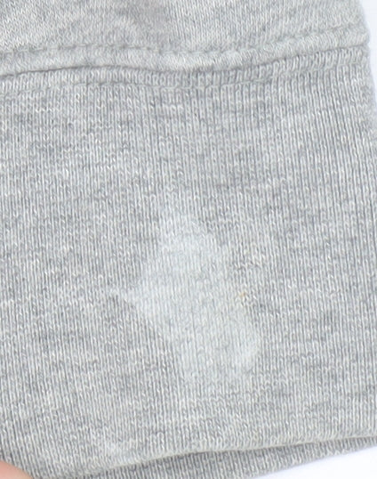 Nike Men's Grey Pullover Sweatshirt L Crew Neck Classic Fit