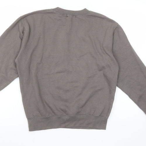 PrettyLittleThing Women’s Grey Athletic 97 Columbia Sweatshirt Small