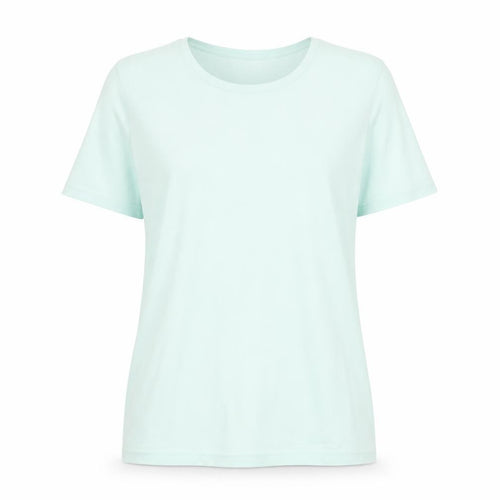 Damart Women’s Green Cotton Short Sleeve Basic T-Shirt Size 14/16
