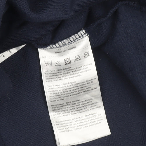 Regatta Men’s Blue Fleece 1/4 Zip Pullover Sweatshirt Size S