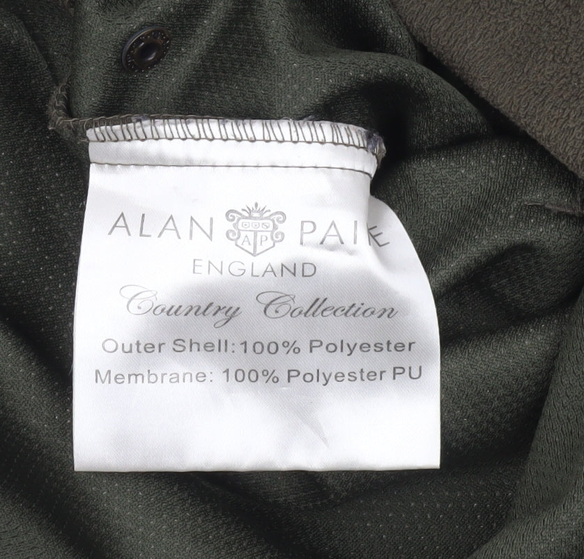 Alan Paine Womens Green Fleece Jacket Size 14 Country Outdoor Style