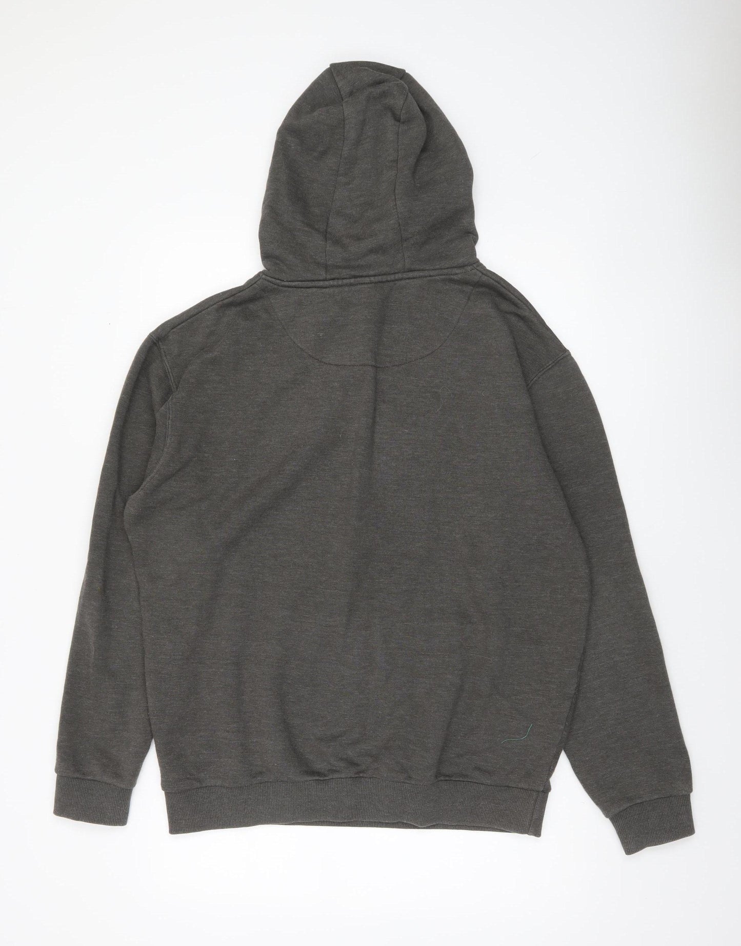 Ellesse Men's Grey Pullover Hoodie Medium Regular Fit Logo Sweatshirt