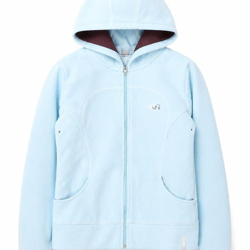 Domyos Girls Blue Full Zip Fleece Hoodie 12 Years