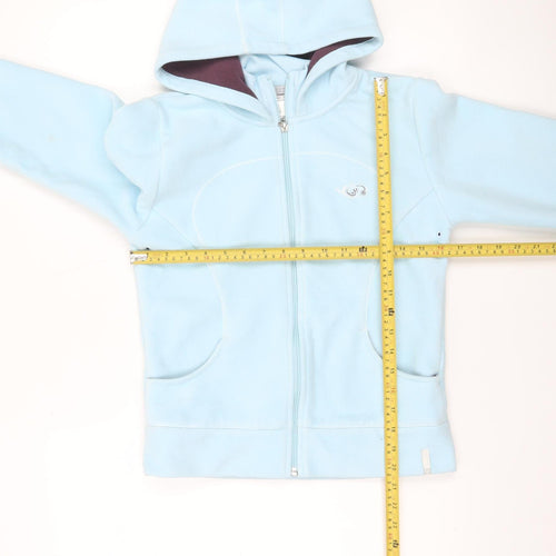 Domyos Girls Blue Full Zip Fleece Hoodie 12 Years