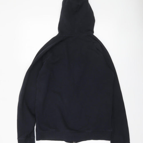 Under Armour Boys Black YXL Full Zip Hoodie ColdGear Fleece
