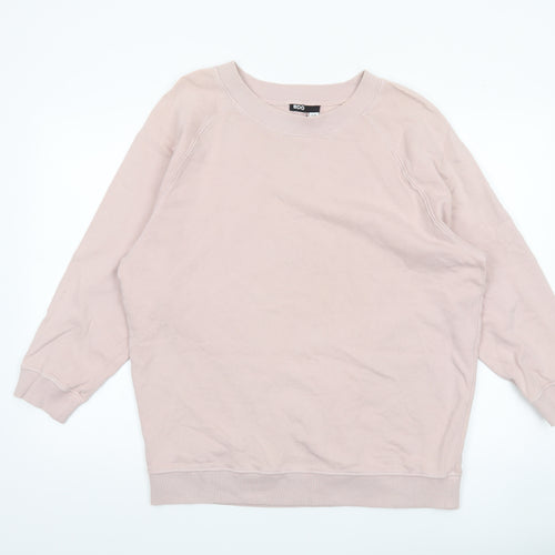 BDG Women Beige Cotton Pullover Sweatshirt Size L