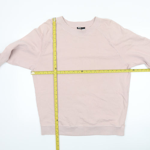 BDG Women Beige Cotton Pullover Sweatshirt Size L