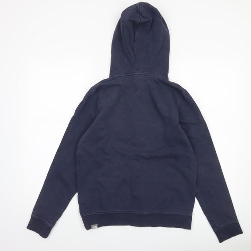 The North Face Boys Blue XL Pullover Hoodie Sweatshirt Cotton Logo
