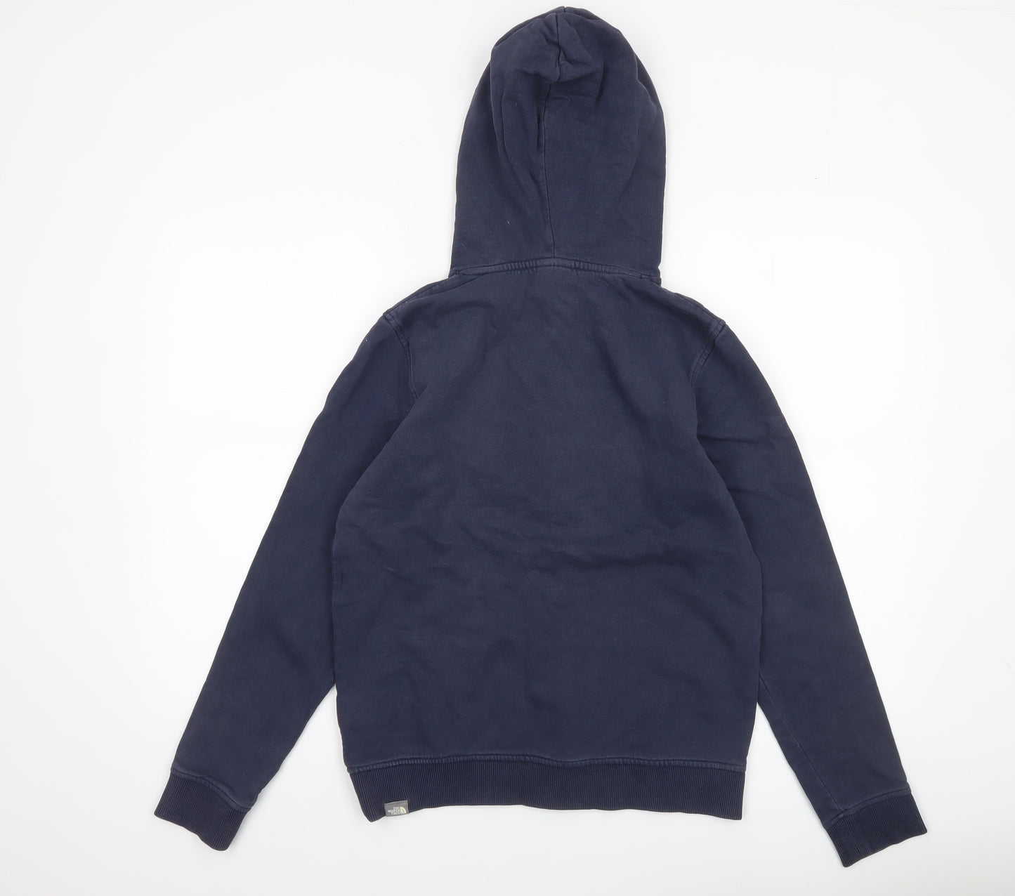 The North Face Boys Blue XL Pullover Hoodie Sweatshirt Cotton Logo