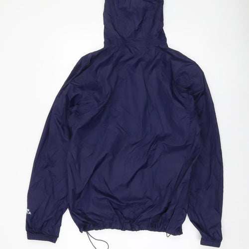 Peter Storm Men's Blue Waterproof Hooded Rain Jacket Size S