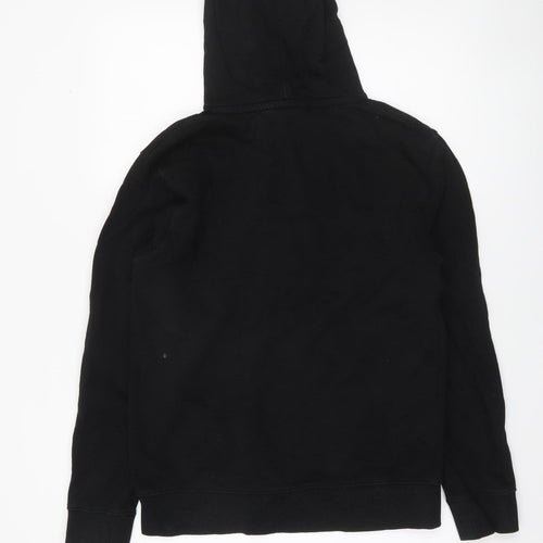 Blanks Factory Men's Black Pullover Hoodie S Graphic Print
