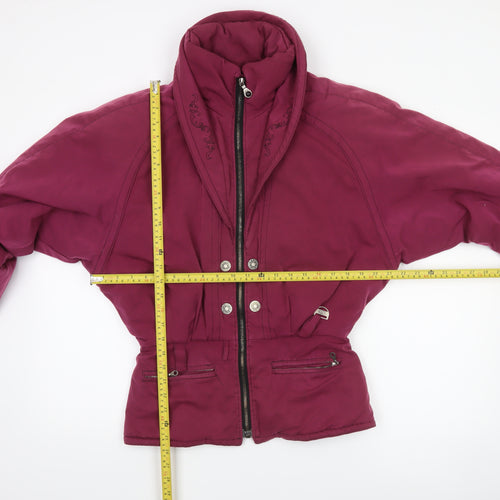 Nils Women's Purple Size 12 Ski Jacket Winter Puffer Style