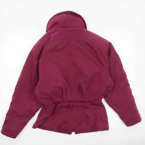 Nils Women's Purple Size 12 Ski Jacket Winter Puffer Style