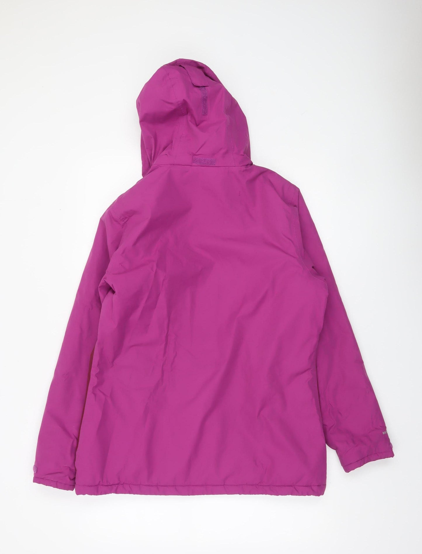 Regatta Womens Pink Waterproof Hooded Rain Jacket UK 12