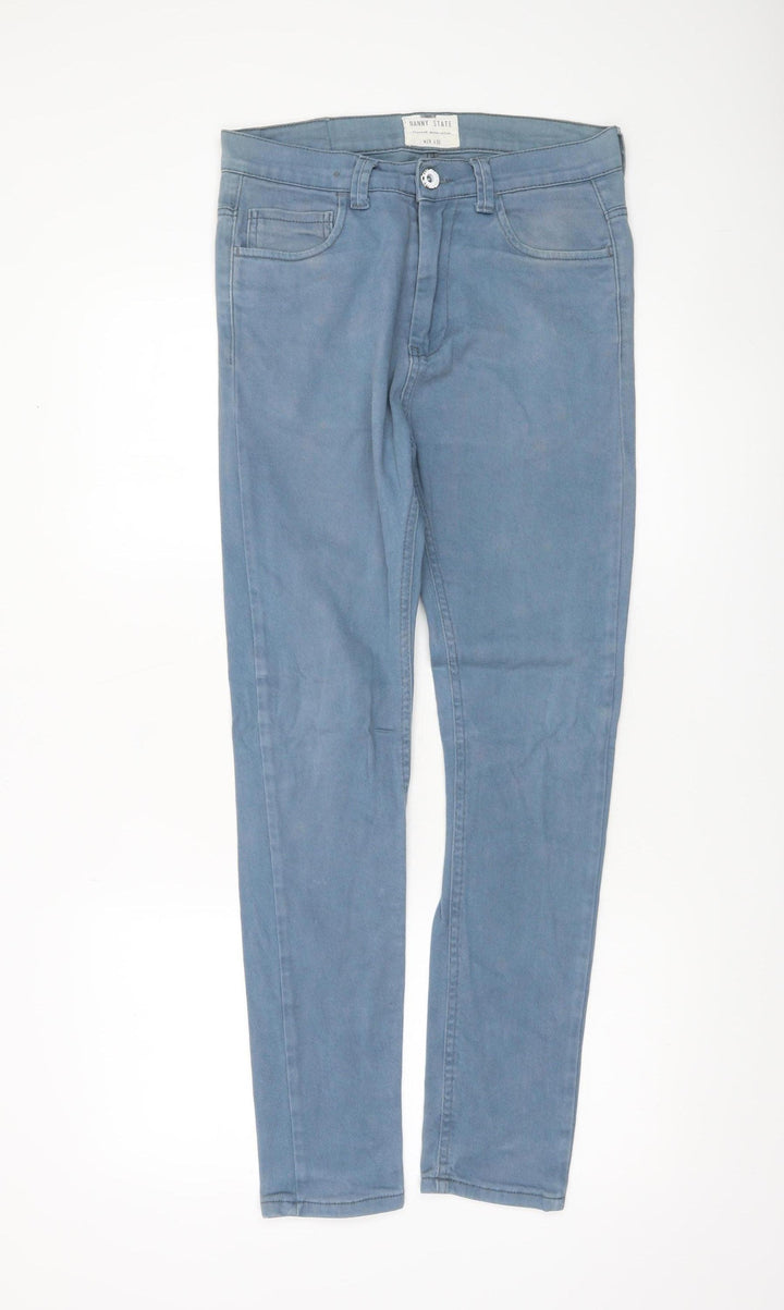 Nanny State Men's Blue Slim Fit Skinny Denim Jeans W28 L32