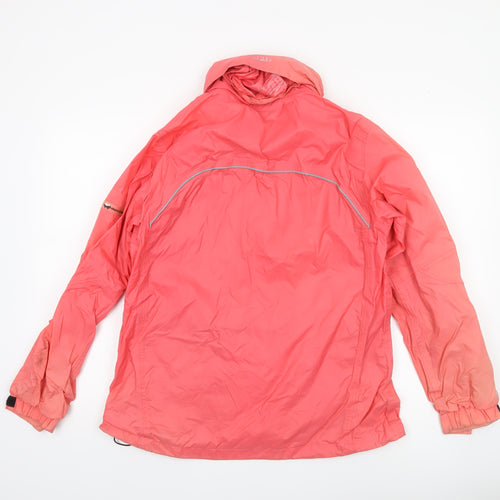 Dare 2b Women's Pink Waterproof Hooded Rain Jacket Size 16
