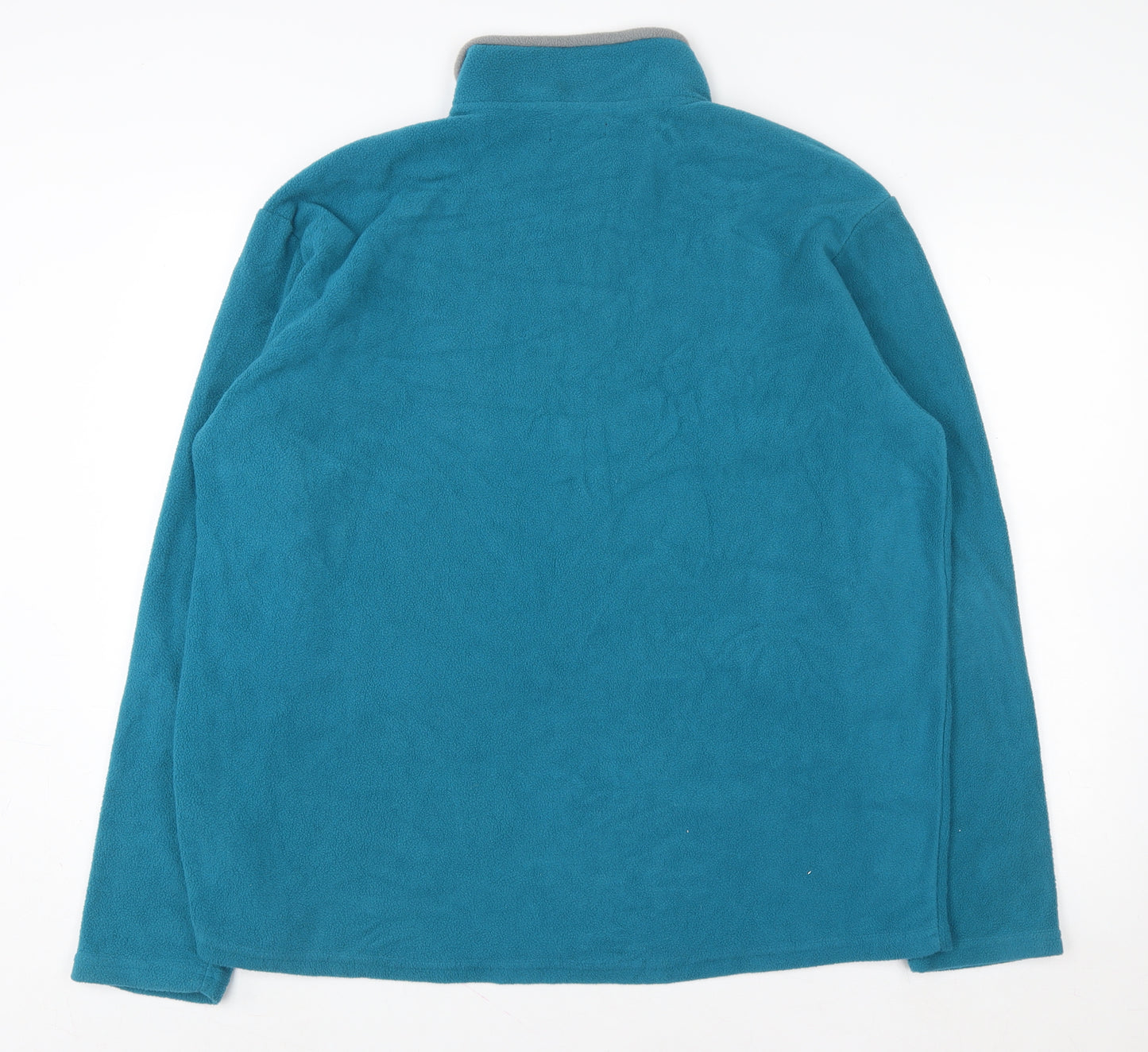 Atlas For Men Blue Fleece 1/4 Zip Pullover Sweatshirt XL